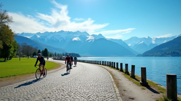 Faire le tour du lac d'Annecy a velo : parcours, duree et conseils